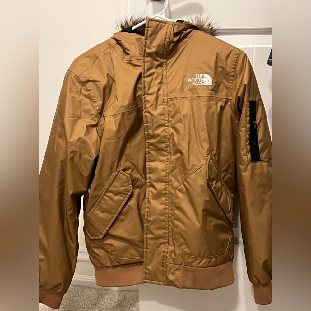 The North Face Kids Tan Puffer Jacket